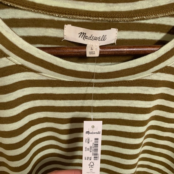 NEW MADEWELL LINEN TOP - Picture 2 of 4